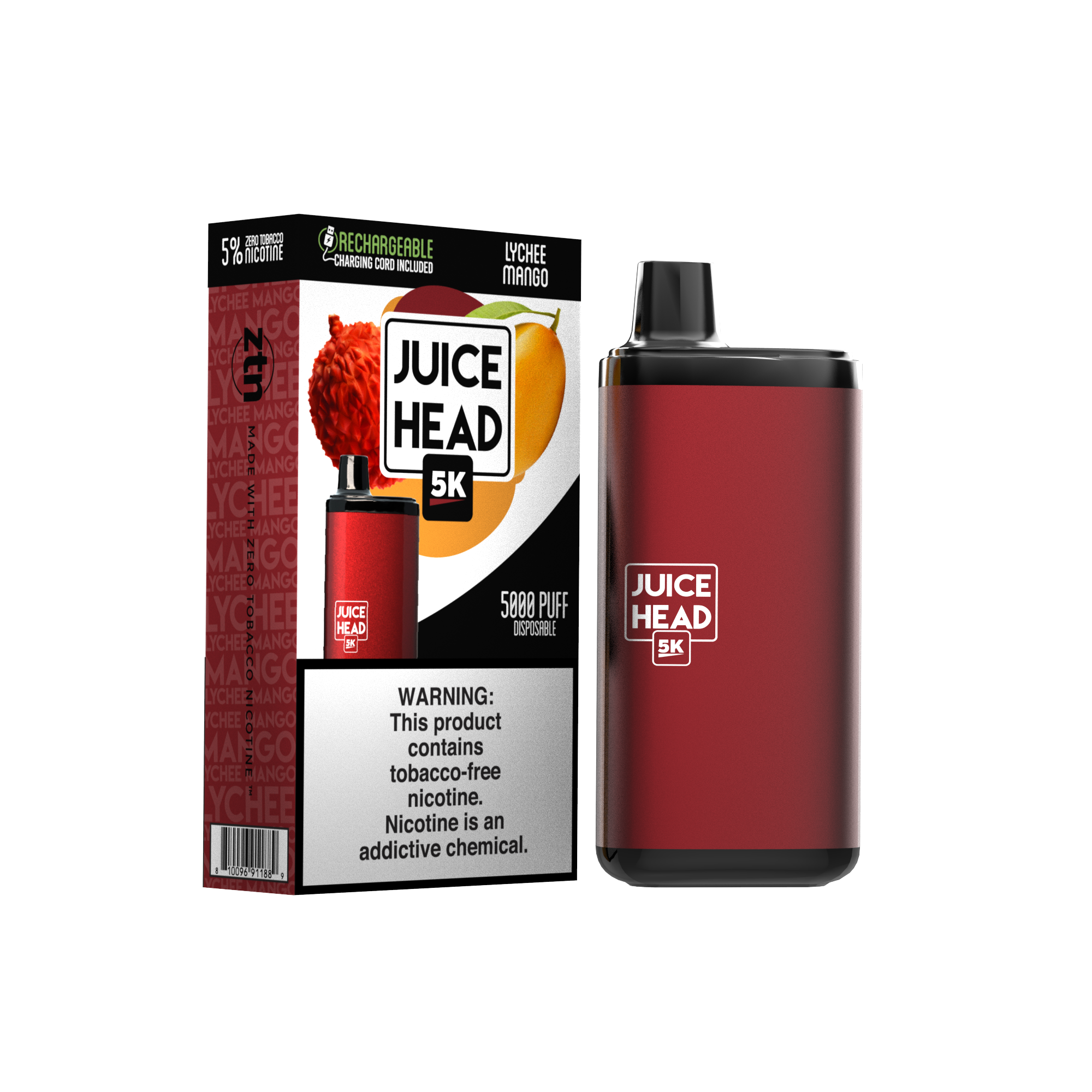 Juice Head 5K - LYCHEE MANGO - E-Juice