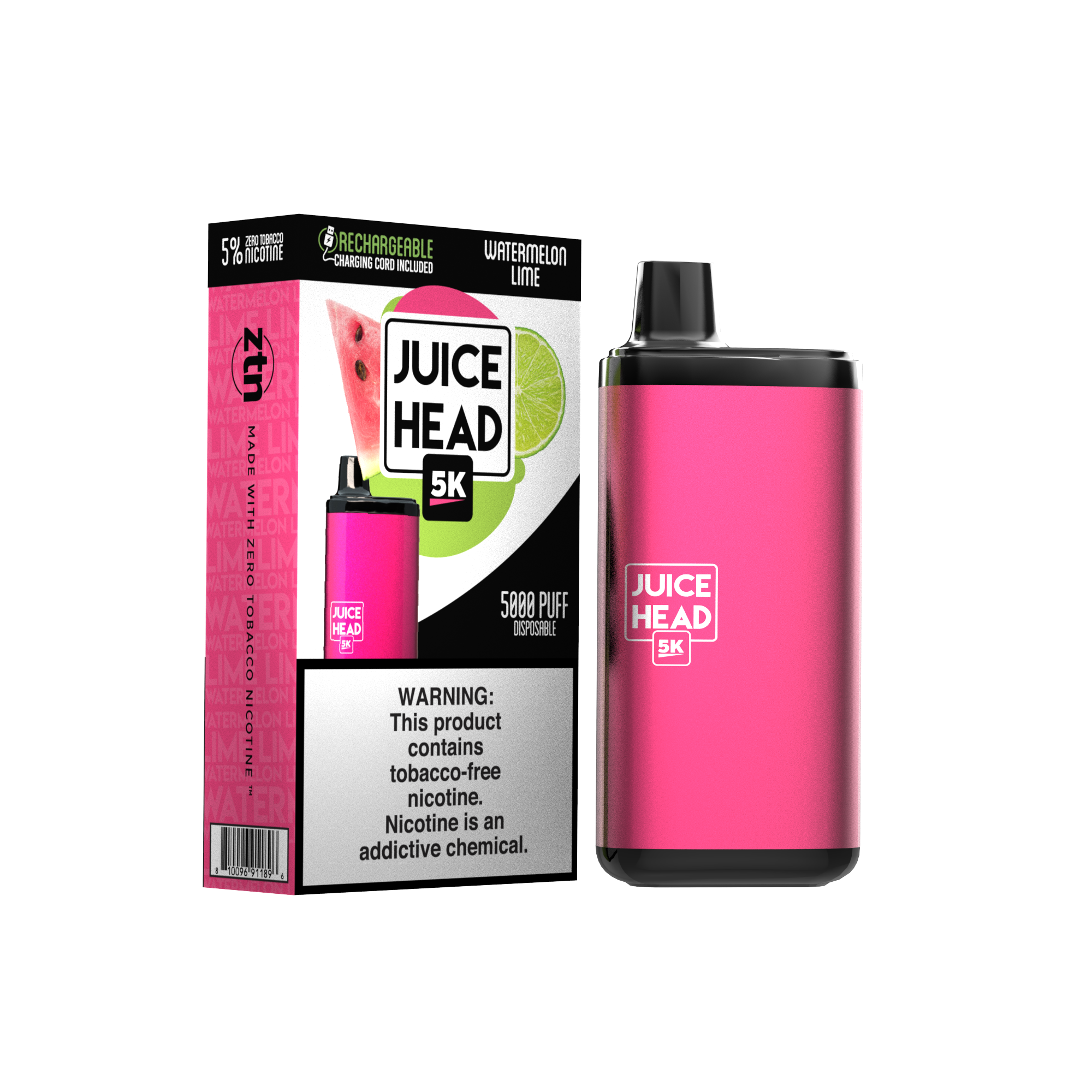 Juice Head 5K - WATERMELON LIME - E-Juice