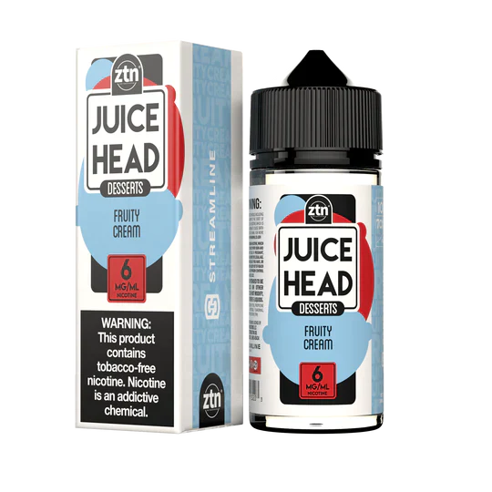 Juice Head Desert ZTN 100ml - FRUITY CREAM 3MG E-JUICE 100ML