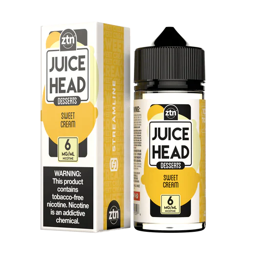 Juice Head Desert ZTN 100ml - SWEET CREAM 3MG E-JUICE 100ML