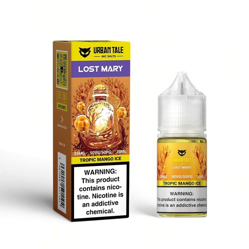 URBAN TALE X LOST MARY 30ML SALT E-LIQUID - TROPIC MANGO ICE