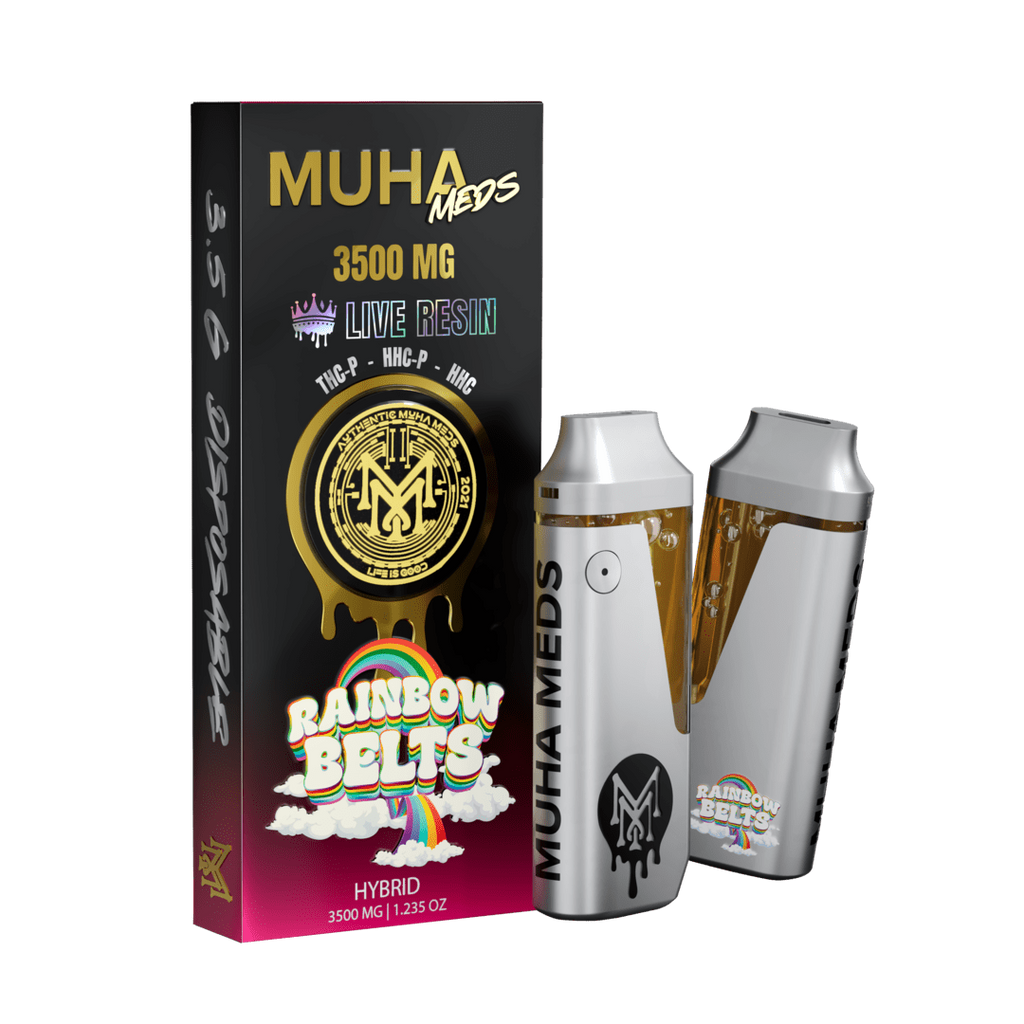 MUHA MEDS LIVE RESIN 3.5 GRAM (THC-P + HHC-P + HHC) DISPOSABLE