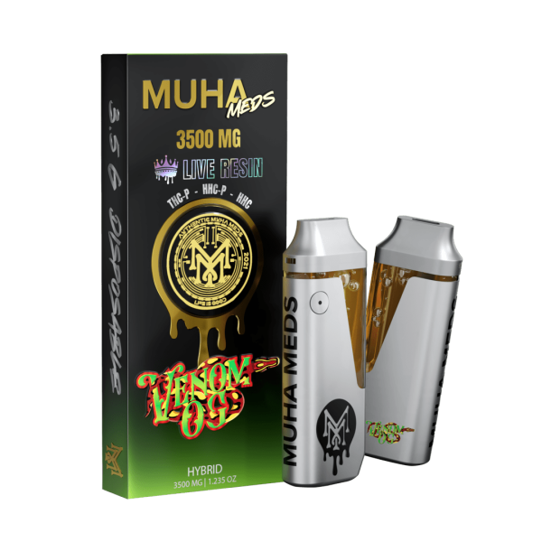 MUHA MEDS LIVE RESIN 3.5 GRAM (THC-P + HHC-P + HHC) DISPOSABLE