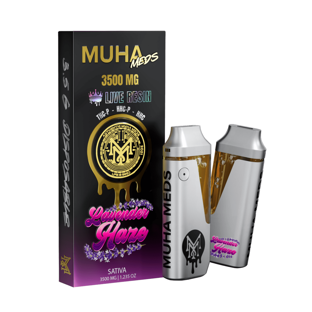 MUHA MEDS LIVE RESIN 3.5 GRAM (THC-P + HHC-P + HHC) DISPOSABLE