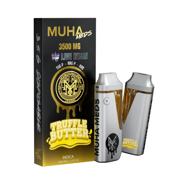 MUHA MEDS LIVE RESIN 3.5 GRAM (THC-P + HHC-P + HHC) DISPOSABLE