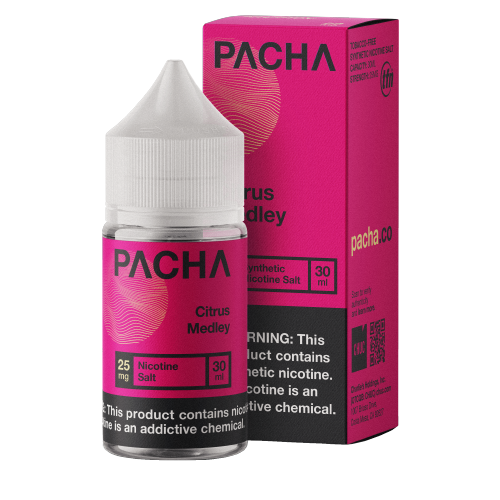 PACHAMAMA 30ML SALT E-LIQUID - CITRUS MEDLEY