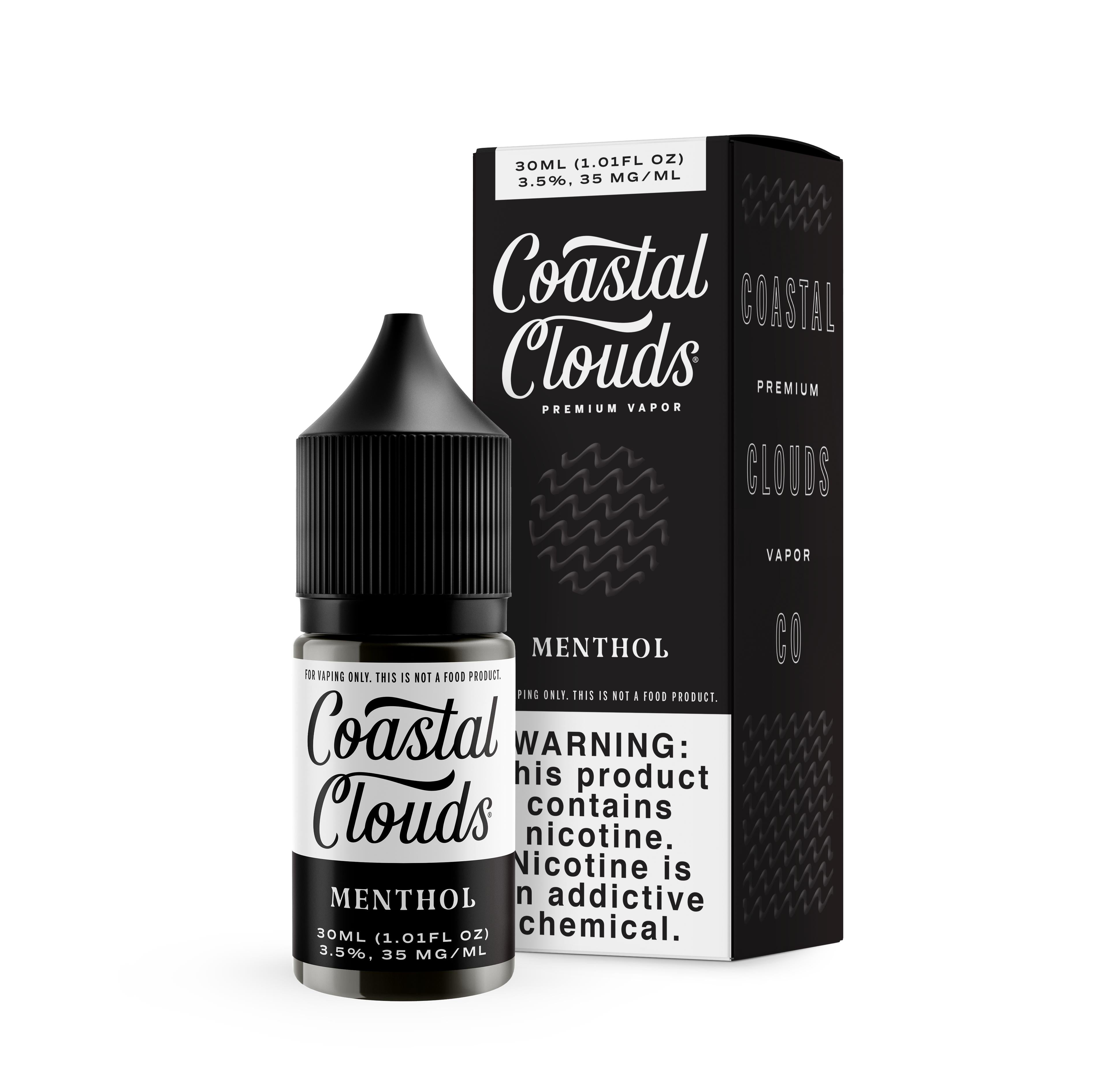 COASTAL CLOUDS 30ML SALT E-LIQUID - MENTHOL