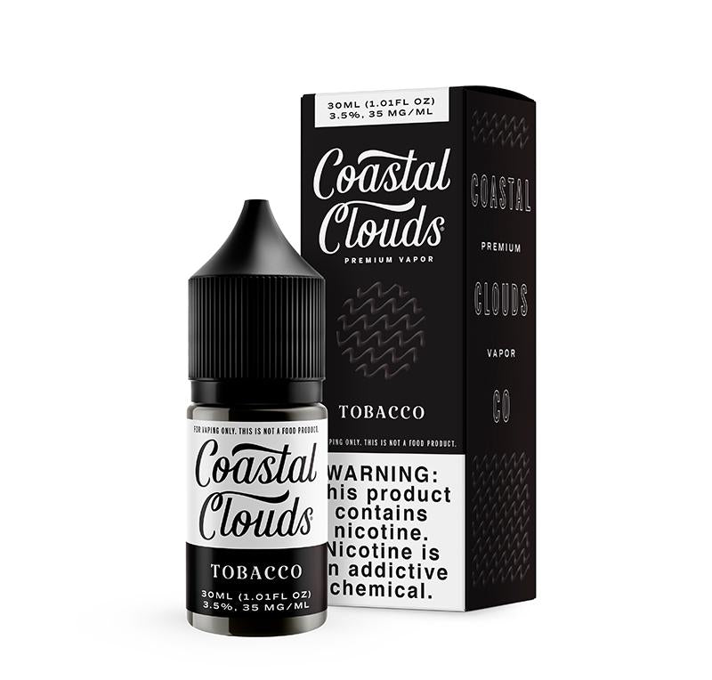 COASTAL CLOUDS 30ML SALT E-LIQUID - TOBACCO