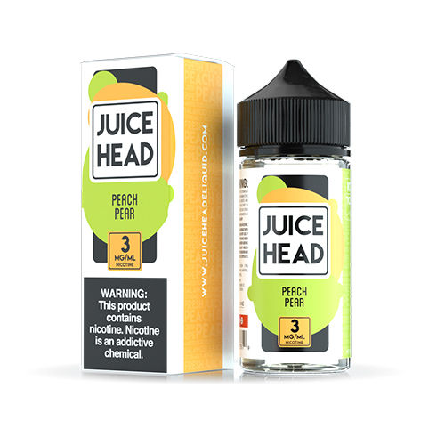 JUICE HEAD 100ML E-JUICE -PEACH PEAR