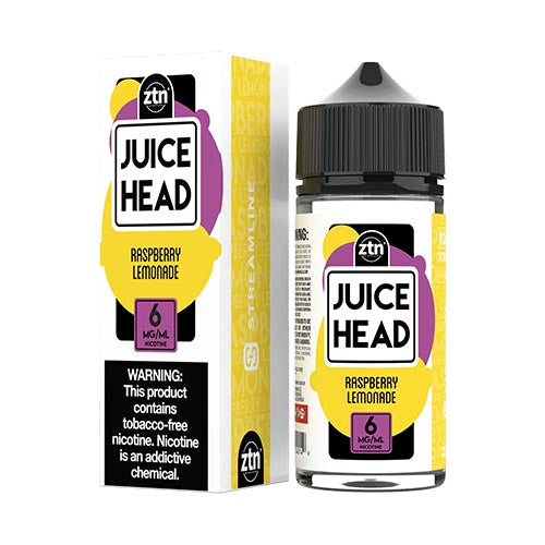 JUICE HEAD 100ML E-JUICE - RASPBERRY LEMONADE
