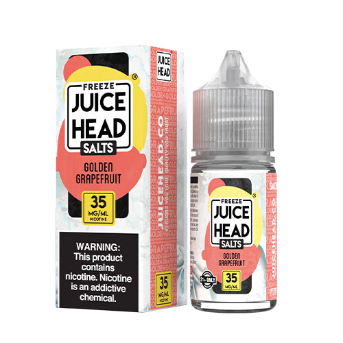 JUICE HEAD 30ML SALT E-LIQUID - GOLDEN  GRAPEFRUIT FREEZE