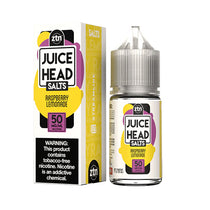 JUICE HEAD 30ML SALT E-LIQUID - RASPBERRY LEMONADE