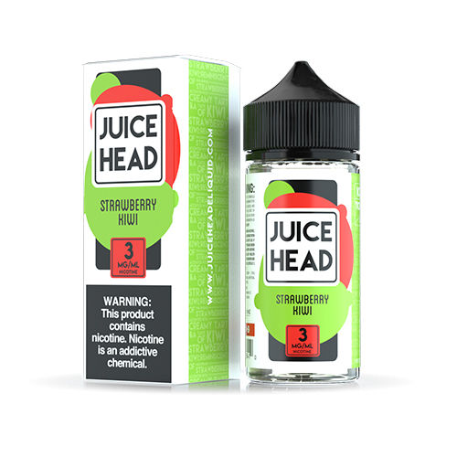 JUICE HEAD 100ML E-JUICE - STRAWBERRY KIWI