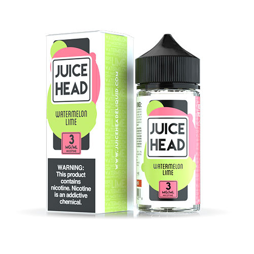 JUICE HEAD 100ML E-JUICE - WATERMELON LIME