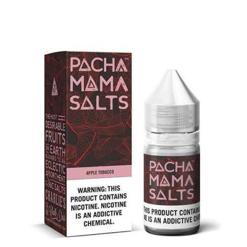 PACHAMAMA 30ML SALT E-LIQUID - APPLE TOBACCO