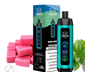 AL FAKHER CROWN BAR 8000 PRO DUAL MODE DISPOSABLE