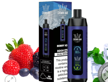 AL FAKHER CROWN BAR 8000 PRO DUAL MODE DISPOSABLE