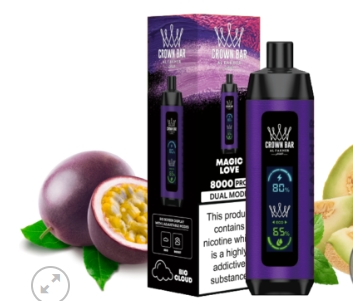 AL FAKHER CROWN BAR 8000 PRO DUAL MODE DISPOSABLE