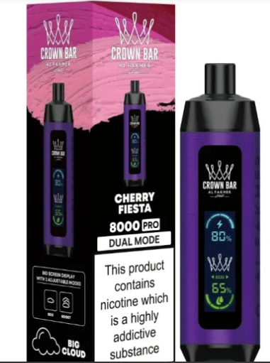 AL FAKHER CROWN BAR 8000 PRO DUAL MODE DISPOSABLE