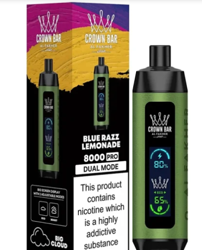 AL FAKHER CROWN BAR 8000 PRO DUAL MODE DISPOSABLE