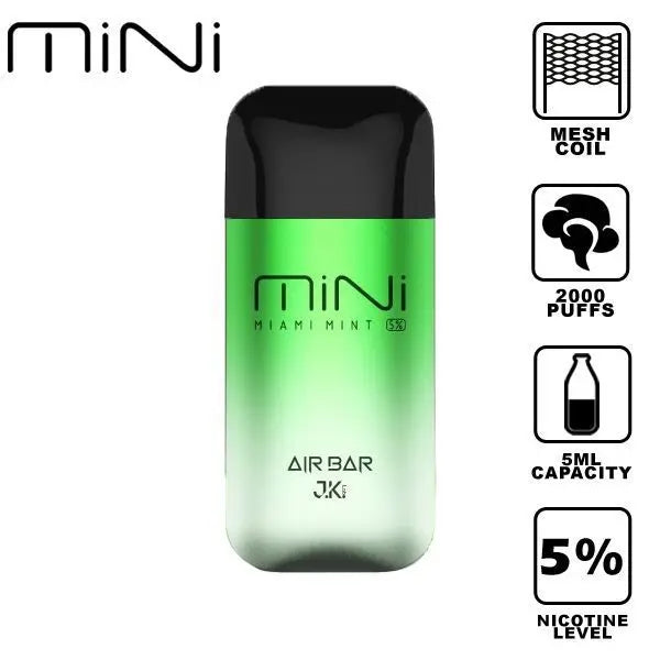 AIR BAR MINI 2000 PUFFS DISPOSABLE VAPE