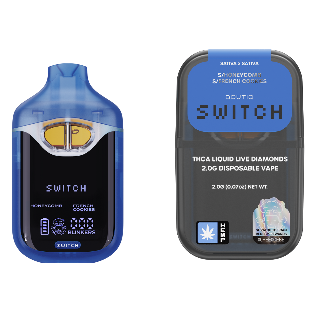 BOUTIQ SWITCH 2 GRAM THCA DISPOSABLE VAPE