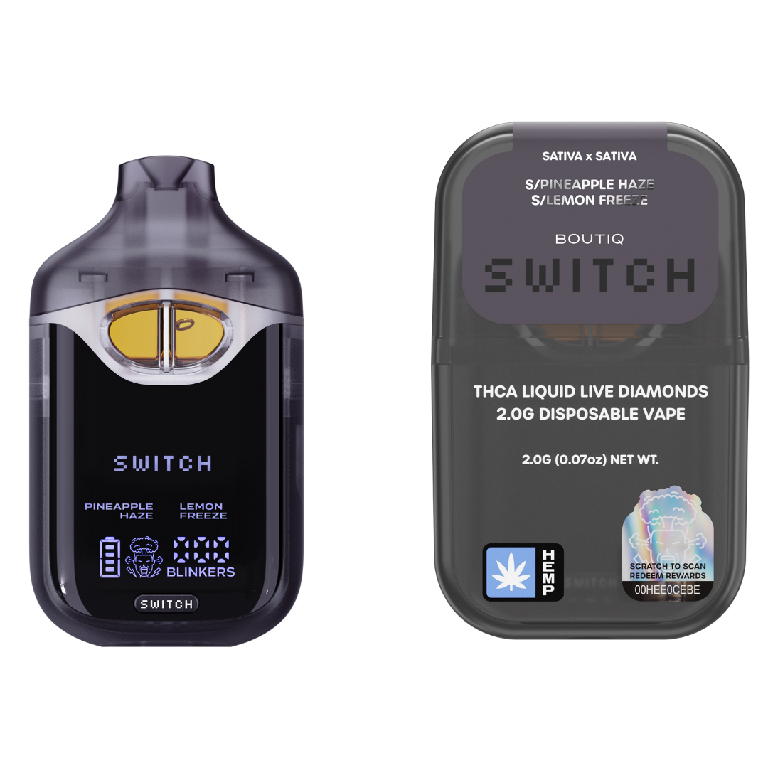 BOUTIQ SWITCH 2 GRAM THCA DISPOSABLE VAPE