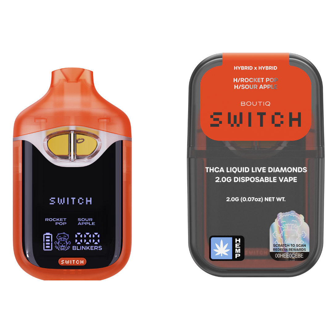 BOUTIQ SWITCH 2 GRAM THCA DISPOSABLE VAPE