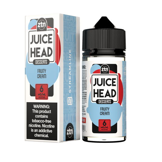 Juice Head Desert ZTN 100ml - FRUITY CREAM 6MG E-JUICE 100ML