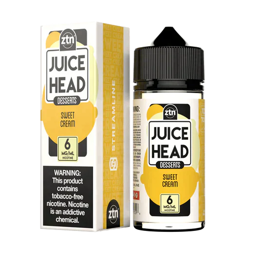 Juice Head Desert ZTN 100ml - SWEET CREAM 3MG E-JUICE 100ML