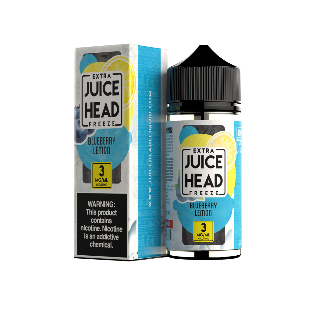 Juice Head Freeze 100ml - BLUEBERRY LEMON 3MG E-JUICE 100ML