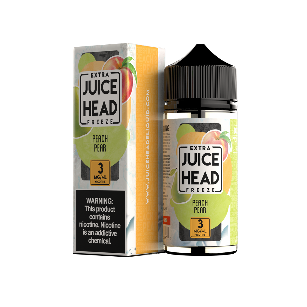 Juice Head Freeze 100ml - PEACH PEAR 3MG E-JUICE 100ML -