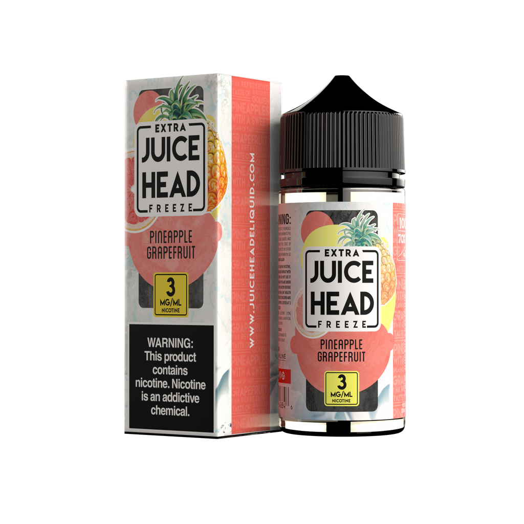 Juice Head Freeze 100ml - PINEAPPLE GRAPEFRUIT 3MG E-JUICE