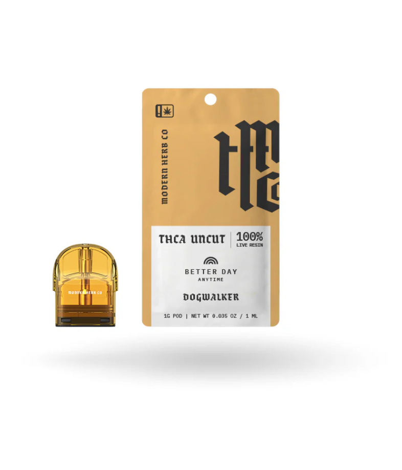 MODERN HERB CO THCA LIVE RESIN UNCUT 1G POD REFILL