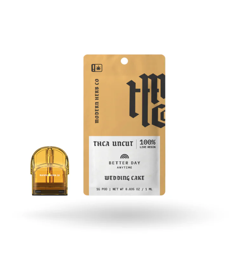 MODERN HERB CO THCA LIVE RESIN UNCUT 1G POD REFILL