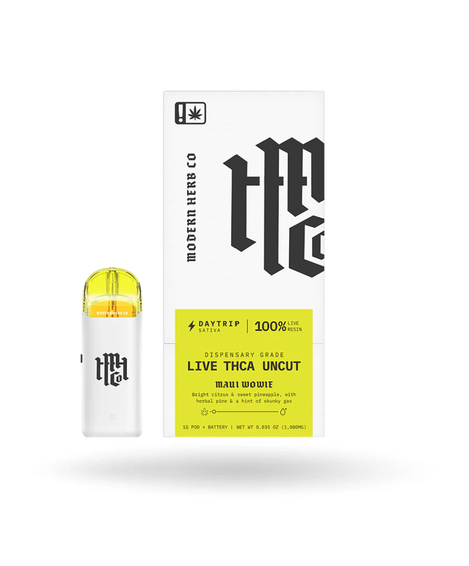 MODERN HERB CO THCA LIVE RESIN UNCUT 1G POD KIT