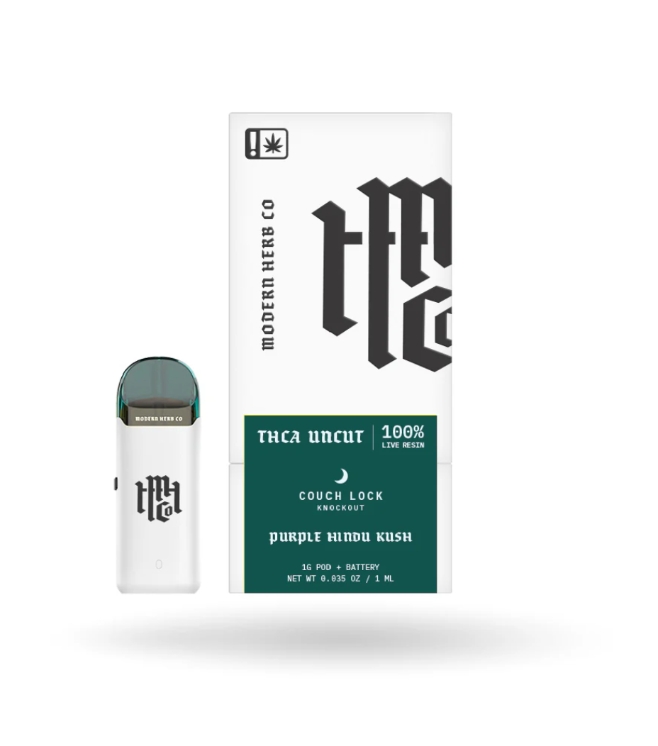 MODERN HERB CO THCA LIVE RESIN UNCUT 1G POD KIT