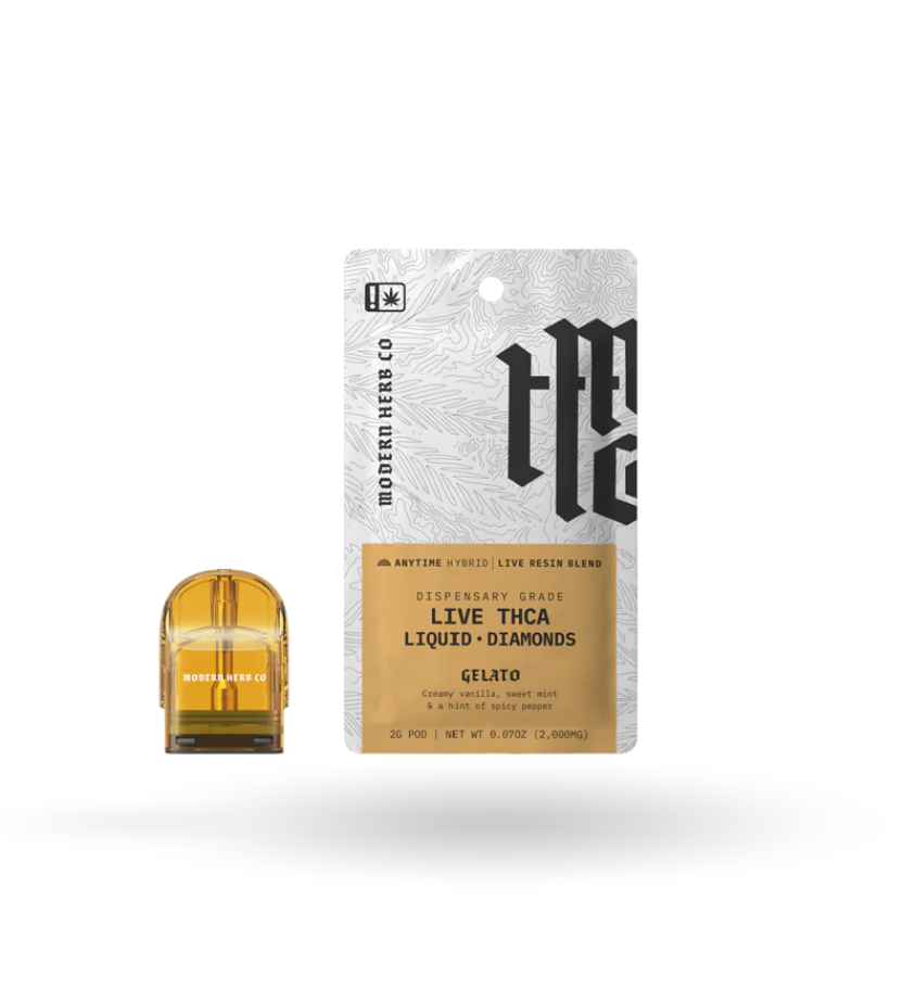 MODERN HERB CO THCA LIVE RESIN LIQUID DIAMONDS 2G POD REFILL