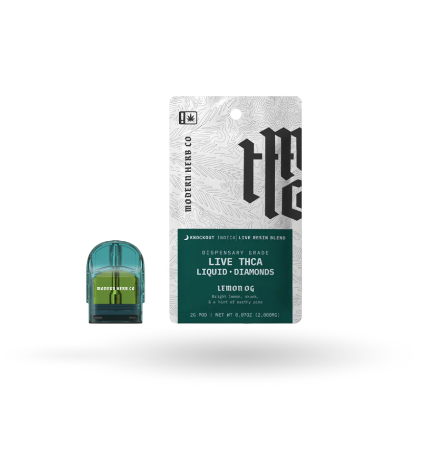 MODERN HERB CO THCA LIVE RESIN LIQUID DIAMONDS 2G POD REFILL