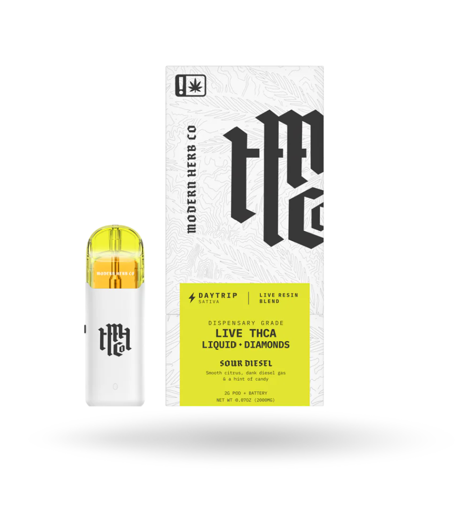 MODERN HERB CO THCA LIVE RESIN LIQUID DIAMONDS 2G POD KIT