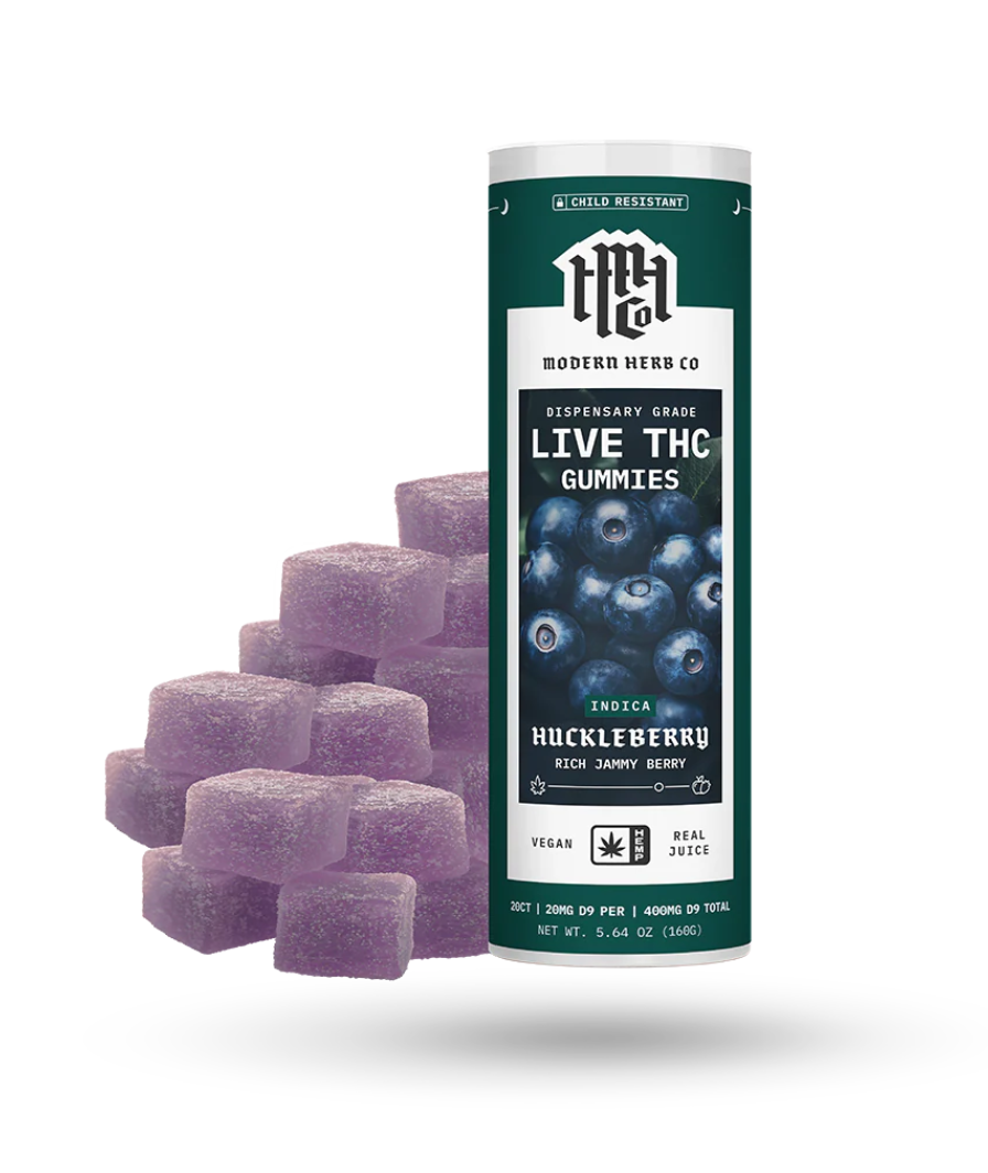 MODERN HERB CO LIVE RESIN THC GUMMIES (20CT JAR)