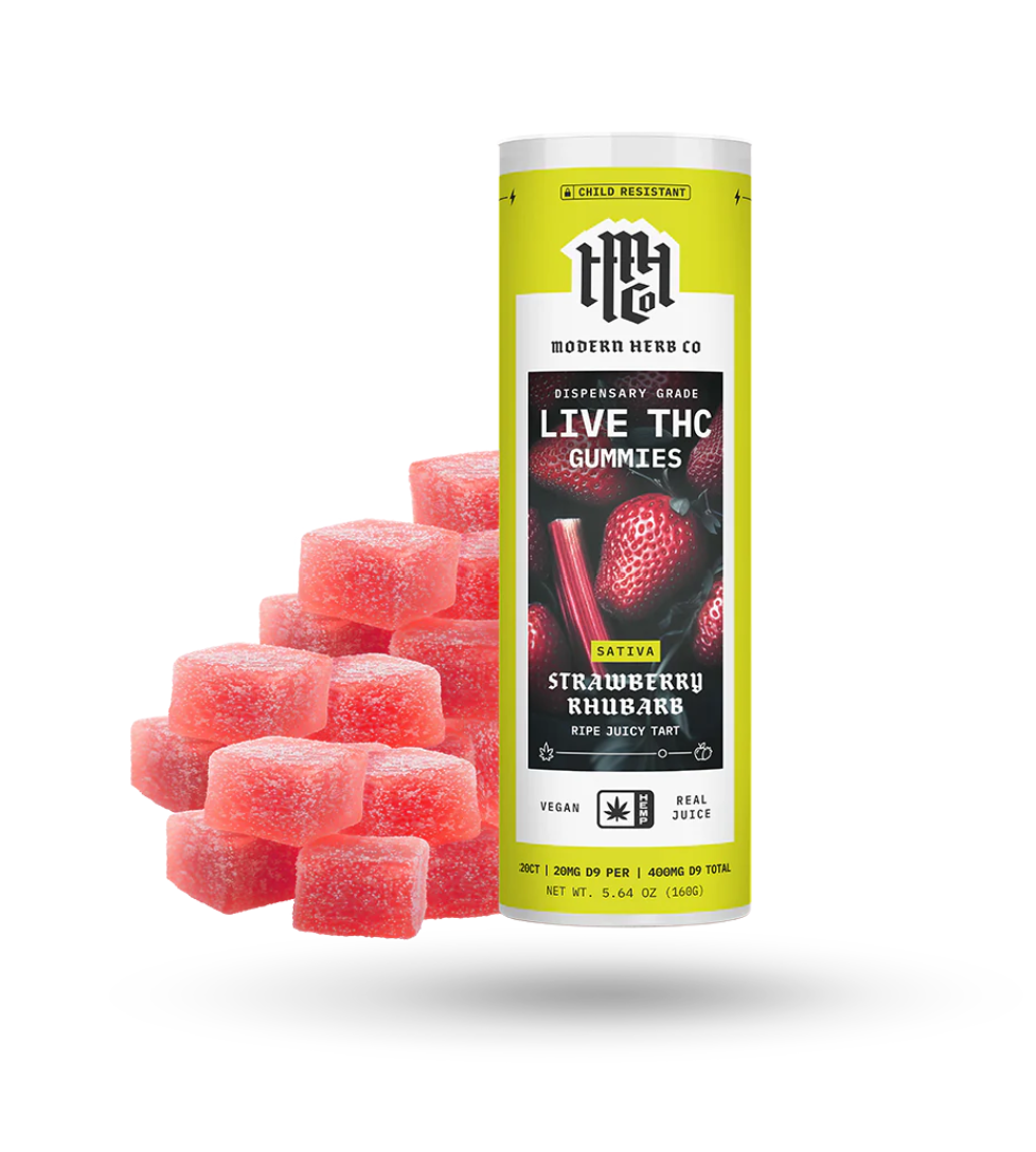 MODERN HERB CO LIVE RESIN THC GUMMIES (20CT JAR)