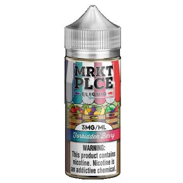 MRKT PLCE 100ML E-LIQUID FORBIDDEN BERRY 3MG 650434675680