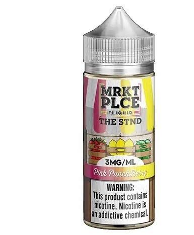 MRKT PLCE 100ML E-LIQUID PINK PUNCH BERRY 3MG 