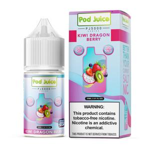 POD JUICE PJ5000 SERIES SALT NIC 30ML KIWI DRAGON BERRY 55MG 305535380208