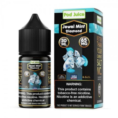 POD JUICE SALT NIC 30ML BOLD EDITION JEWEL MINT DIAMOND 65MG 302035553330
