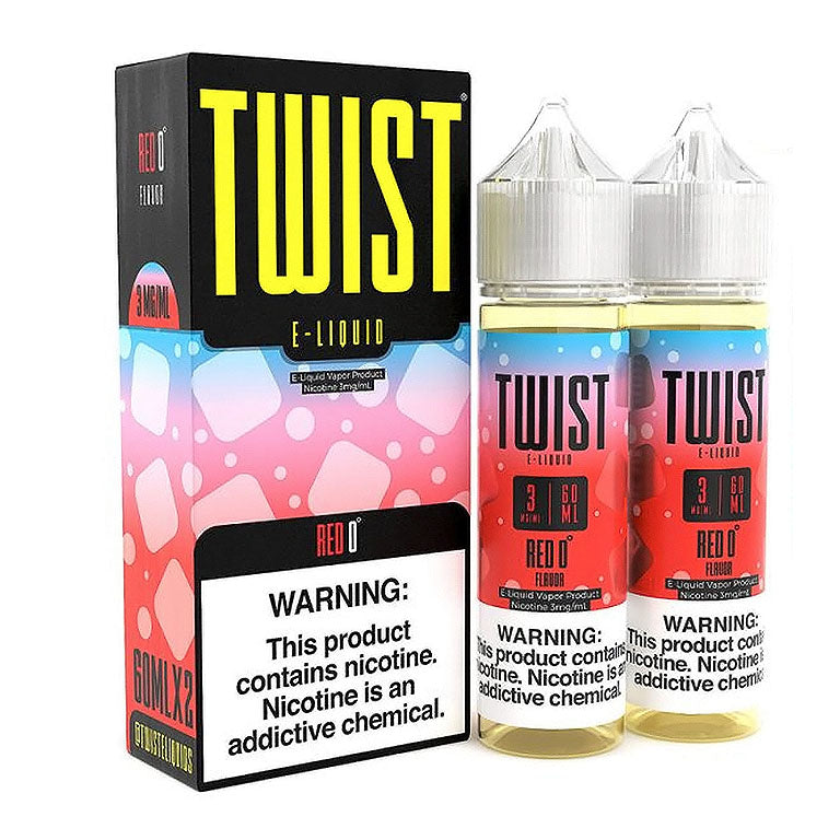 Twist Freebase - RED O 3MG E-JUICE 60ML - E-Juice