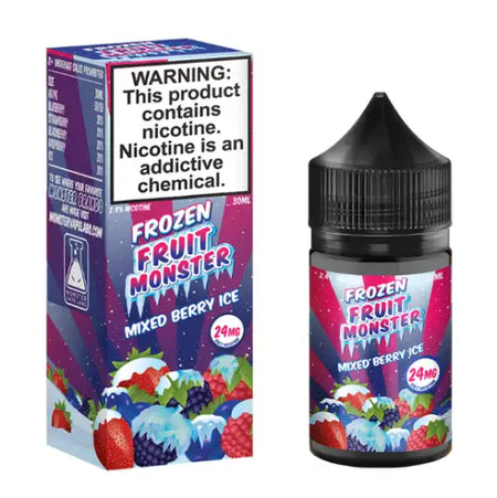 FROZEN FRUIT MONSTER SALT NIC STRAWBERRY KIWI POMEGRANATE ICE 24MG