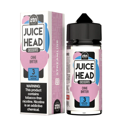 Juice Head Desert ZTN 100ml - CAKE BATTER 3MG E-JUICE 100ML