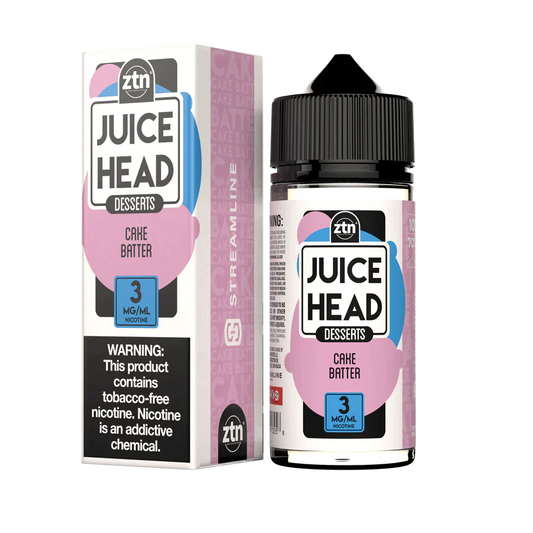 Juice Head Desert ZTN 100ml - CAKE BATTER 3MG E-JUICE 100ML